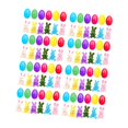 thumbnail image 2 of Huevos de Pascua rellenos de juguetes de conejito, decorativos, suaves, únicos y creativos, regalos de fiesta. 48 set, 2 of 9
