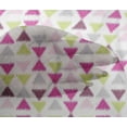 thumbnail image 4 of oneOone Viscose Chiffon Fabric Triangle Ikat Decor Fabric Printed BTY 42 Inch Wide, 4 of 4