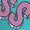 Tahiti Blue, variant on Girls Nintendo Princess Peach Gloss T Shirt