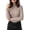 Khaki, variant on Amkhujs Fall Tops for Women Trendy Turtleneck Elegant Ribbed Knit Tops Casual Solid Fitted Basic Long Sleeve Tops
