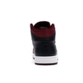 thumbnail image 4 of Jordan Men's 1 Retro Mid Team Red Black Shoes, from StockX, 4 of 5