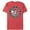 Red Heather, variant on Men's Where's Waldo Hide and Seek Champion  Graphic Tee Charcoal Heather X Large