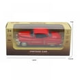 thumbnail image 4 of 5 inch Vintage Red Trucks Red Metal Car Model Truck Christmas Decoration Kids Gift Toy Red Metal Truck, 4 of 6