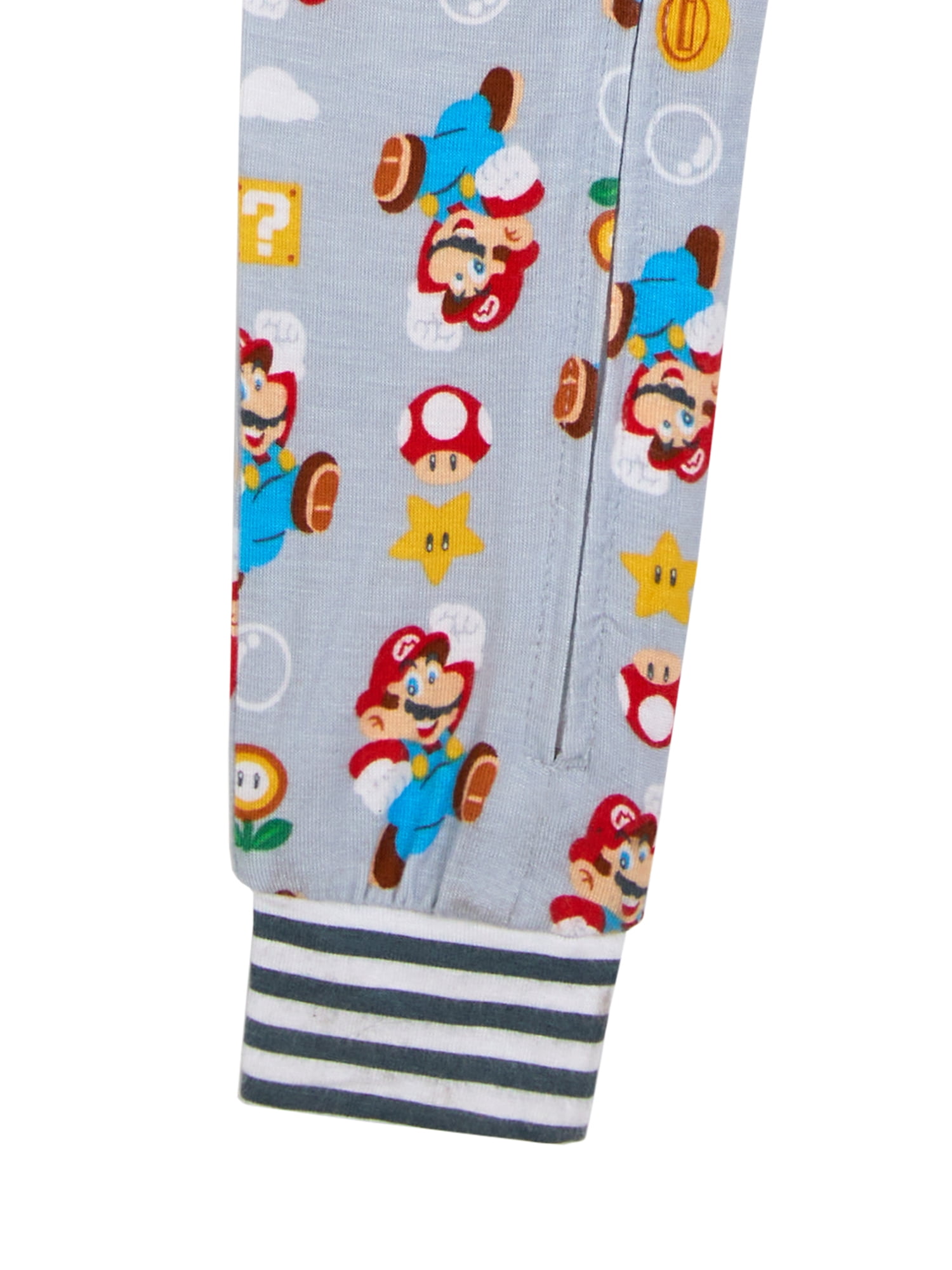 Super Mario Toddler Long Sleeve Blanket Sleeper, One-Piece, Sizes 12M-5T
