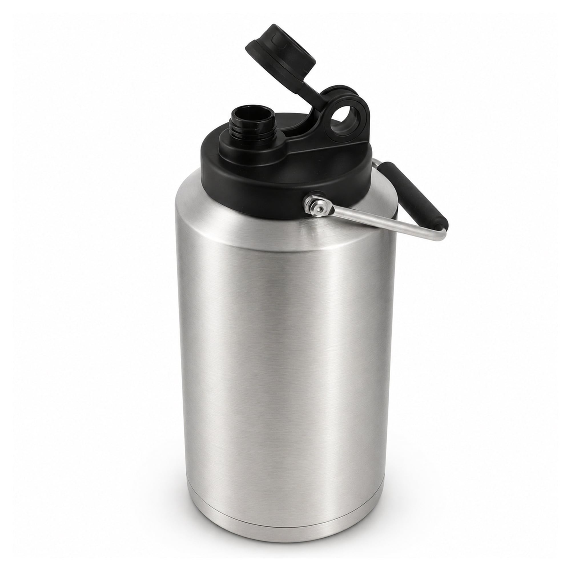 Ozark Trail 1 gal Stainless Steel Insulated Water Jug, Silver