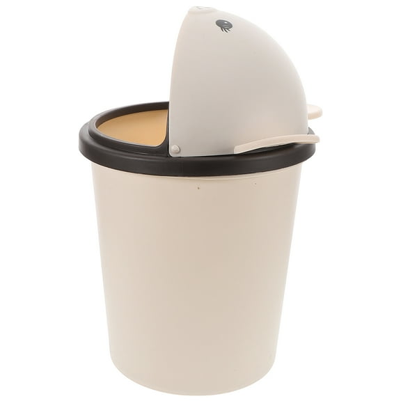 Masteelf Trash Can for Girls Bedroom Kitchen Waste Basket Office Child