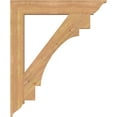 thumbnail image 3 of Ekena Millwork 5 1/2"W x 38"D x 46"H Merced Traditional Smooth Bracket, Western Red Cedar, 3 of 4