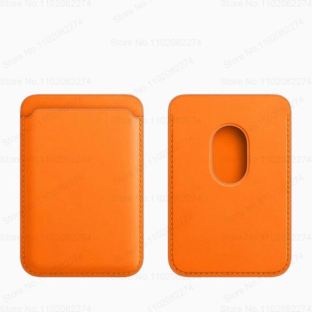 Funda tipo billetera de cuero Magsafe Compatible con Apple iPhone 15 12 13 Pro Max Plus accesorios de cubierta con tarjetero magnético de moda