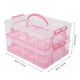 thumbnail image 2 of GOOHOCHY Caja de pastel transparente portátil, caja de embalaje reutilizable para pasteles, caja decorativa para pasteles, 2 of 7