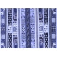 thumbnail image 1 of Ahgly Company Indoor Rectangle Abstract Blue Modern Area Rugs, 2' x 3', 1 of 4