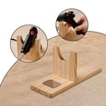 thumbnail image 4 of Rongfmy Hot Glue Tool Holder Stand Storage Stand, Accessory, Wood Storage Rack, Glue Applying Tool Holder for Crafting DIY Craft Desk M, 4 of 6