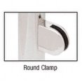 thumbnail image 2 of CRL PR42LBS Brushed Stainless 42" Steel Round Glass Clamp 90 Degree Corner Post Railing Kit, 2 of 3