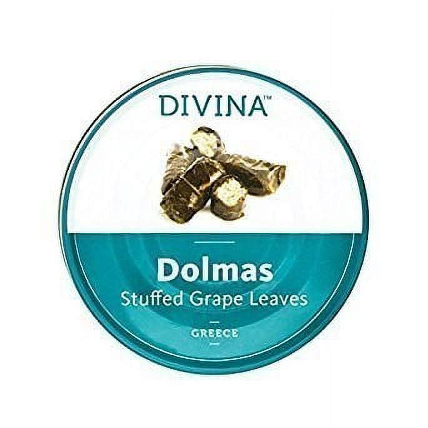 Divina Dolmas-Stuffed Grape Leaves In Can,7 oz, 12 Pack