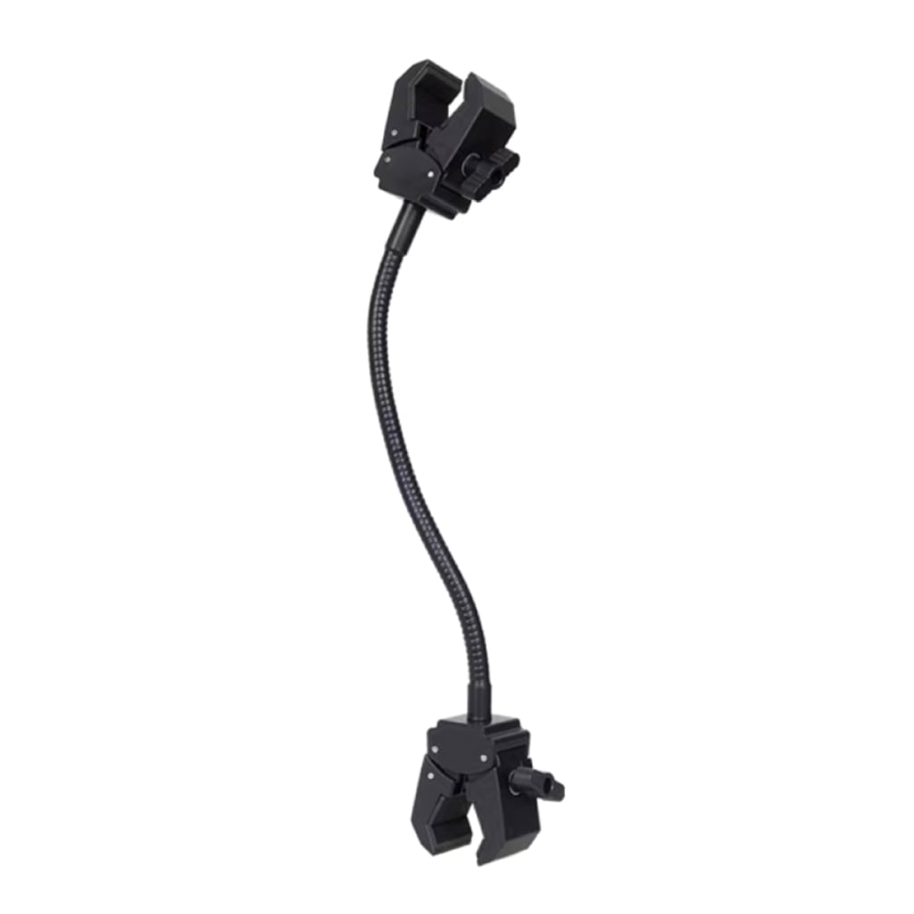 Universal Bendable Clip Mount Gooseneck Microphone Stand for Mic Flashlights Hair Dryer And Photography Accessories