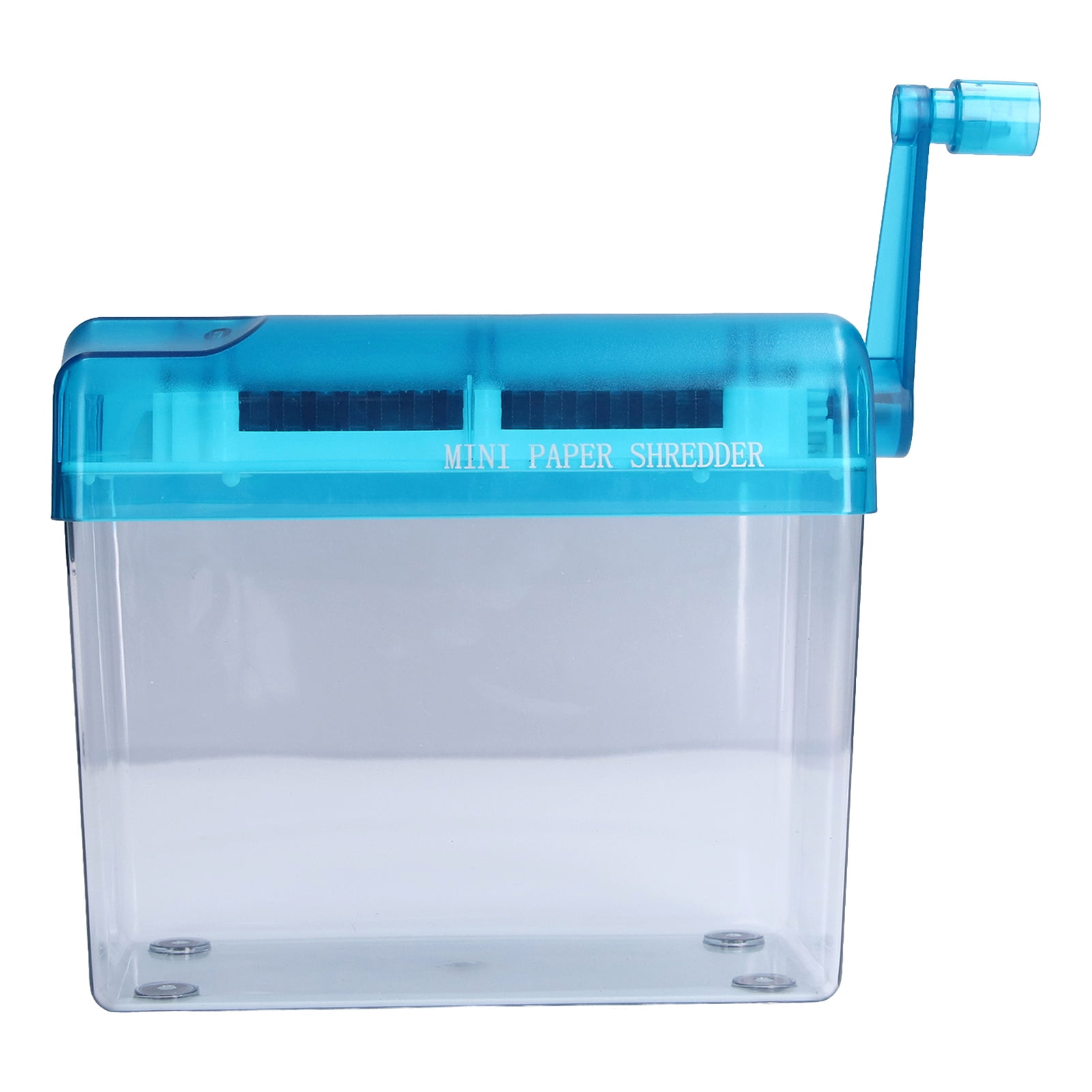 Mini Manual Shredder, Portable Size Hand Shredder Sturdy Durable Premium Material  For Office For Home For School