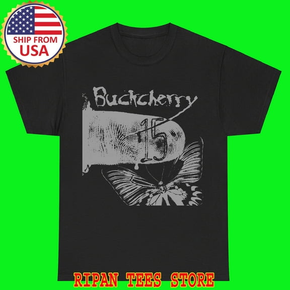 Buckcherry Black T-Shirt Size S - 5XL