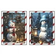 thumbnail image 7 of Guozer Clearance Small Snowman Wall Art 1PCS Winter Decoration Stickers for Classroom Christmas Wall Decals for Bedroom, Playroom, Living Room, School, Nursery, Kindergarten, 7 of 7