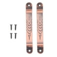 thumbnail image 2 of Sliding Barn Door Pulls, Barn Door Pull Handles Sturdy Easy Installation Flush Aluminum Alloy Easy To Use Rustic With Screws For Cabinet, 2 of 8