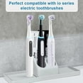thumbnail image 5 of 6 Pack Toothbrush Heads Dustproof Cover Compatible with Oral B, Fits for Oral-B iO Series, Pro 1000, 1500, 5000, 7500 Electric Toothbrush, Protects Brush Head and Convenient Travel, 5 of 11