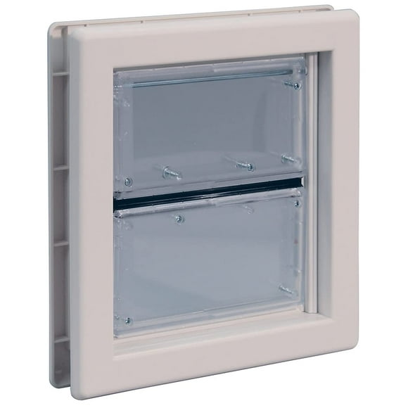 Ideal Pet Produits Porte pour Animaux avec Cadre Télescopique, Petite, 6.63 Pouces x 7.25 Pouces Rabat Taille