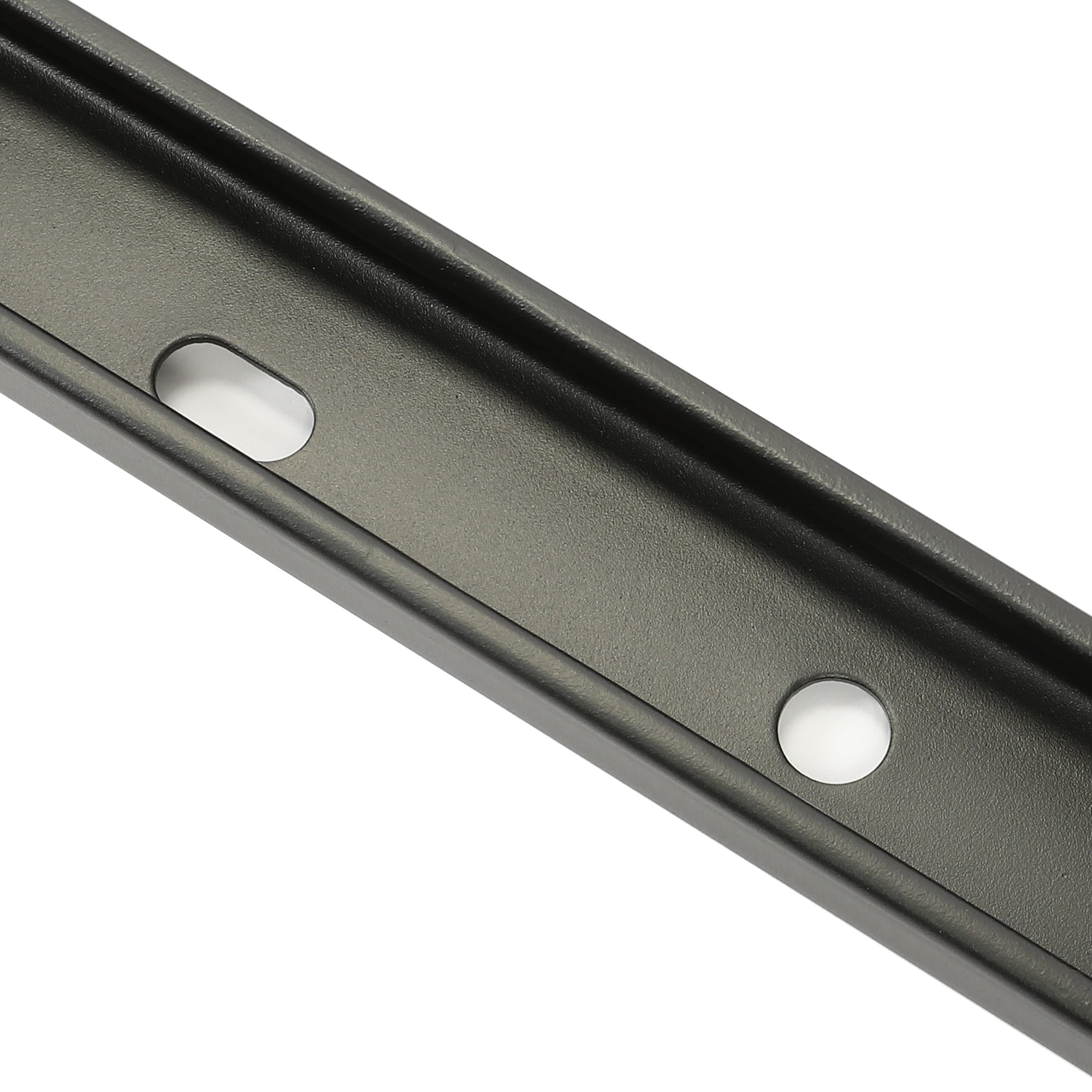 Kojem Roof Rack Side Rail for Chevrolet Traverse, 165 lbs Capacity, Black Aluminum