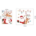 thumbnail image 4 of nipocaio Christmas Decoration Glass Stickers Christmas Party Decoration Snowflake Window Stickers, 4 of 4