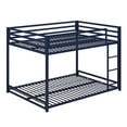 thumbnail image 4 of DHP Miles Low Bunk Bed for Kids, Full Over Full, Blue, 4 of 18