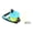 Sky Blue, variant on Yammee Scubas Diving Reel with Thumb Stoppers and High Visibility Line Easy Use