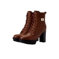 thumbnail image 2 of GBG Los Angeles Sellia Medium Brown  GGSELLIA-210 Women's Size 8, 2 of 4