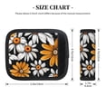 thumbnail image 5 of Sikiie Yellow White Daisy Pattern Luggage Handle Wraps for Suitcases Travel Accessories(2 Pack), 5 of 9