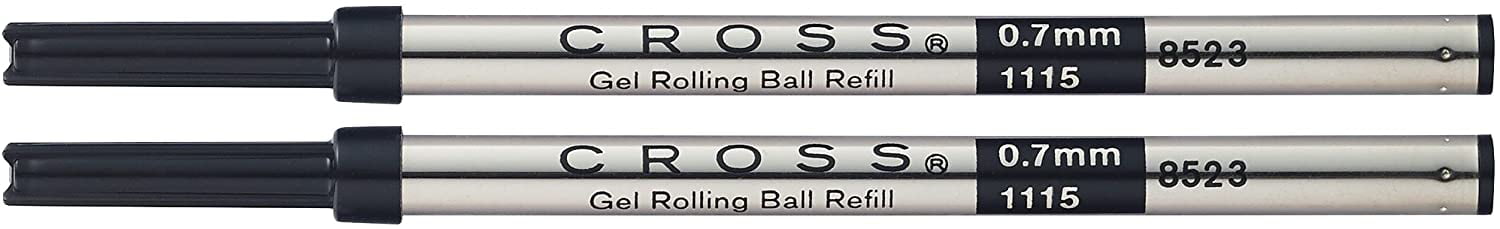 Cross ReFills for Selectip gel roller Ball Pen medium CRO8523 Black Ink 