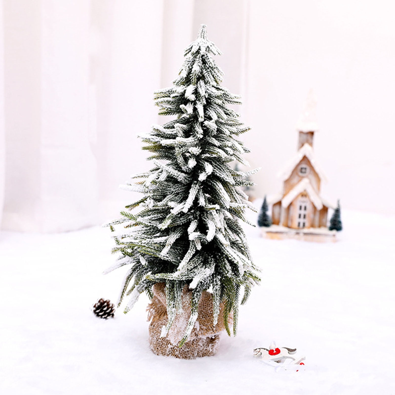 PersonalhomeD Christmas Tree Decorations Mini Tree Shopping Mall Window