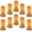 Orange, variant on EKIND 10-Pack Mega Missile Refill for Toy Rocket Launcher, Foam Ammo Compatible for Nerf N-Strike Elite Series (Purple)