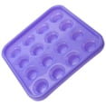 thumbnail image 1 of LIFKOME Pool Ball Holder Organization Purple Compact Design Plastic 1Set, 1 of 8