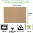 thumbnail image 4 of Half Sheet Pan Liners, 12x16 Inches, Reusable Baking Parchment Sheets, Nonstick Cookie Baking Mat, Teflon Baking Sheet for Half Sheet Baking Pan, Washable & Eco-friendly (10 Pieces), 4 of 5