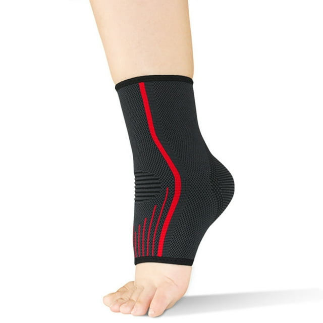 Coofit 1 Pair Ankle Brace Unisex Elastic Breathable Protective Ankle Support Ankle Wrap