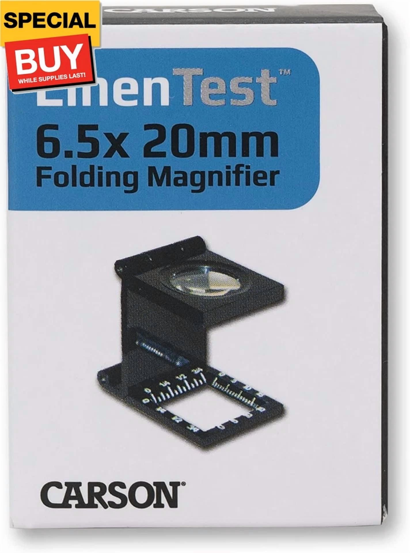 CIRCLE- ® Linentest 6.5X20Mm Folding Magnifier (Lt-20)
