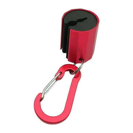 KUFptva Fishing Rod Organizers Replacement Aluminum Alloy Fishing Rod Holder Clip Wearable Fishing Rod Holder Fishing Rod Clip