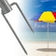 thumbnail image 3 of Soporte solar para sombrilla de playa, adecuado para artes de pesca, ropa de lluvia, jardín, césped, patio brillar Electrónica, 3 of 4