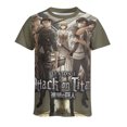 thumbnail image 3 of Camiseta retro de Wings of Liberty Attack on Titan para hombre, camisetas de algodón de verano, camisetas de colores sólidos, camisetas de cuello redondo, ropa para hombre, 3 of 5