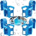 thumbnail image 1 of Pool Cup Holder: Set Of 4 Multifunctional Accessories With Pool Edge Holder, Storage Basket, Detachable Drink Holder For Summer Parties, Beach, Bathtu, 1 of 5