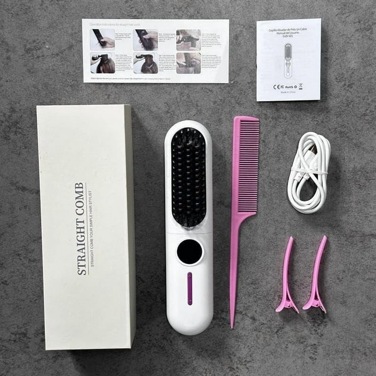 GENAI Compact Professional 8.27*1.81 Plastic Heated Hair