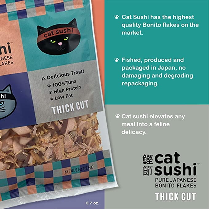 Presidio Cat Sushi Bonito Tuna Thick Cut Cat Treats 0.7 oz