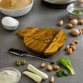 thumbnail image 3 of Acacia Wood Cute Halloween Pumpkin & Cat Cutting Board with Grooves for Festive Decor and Appetizer Serving Tray (13.75"L x 11.65"W), 3 of 6