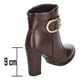 thumbnail image 3 of Botines Beira Rio Mujer Rojo Casual Tacón 9cm rojo 25 MX, 3 of 10