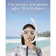 thumbnail image 3 of Reef Tourer Máscara y Snorkel para Adultos de una Sola Ventana, Color Blanco, para Mayores de 10 Años, 3 of 6