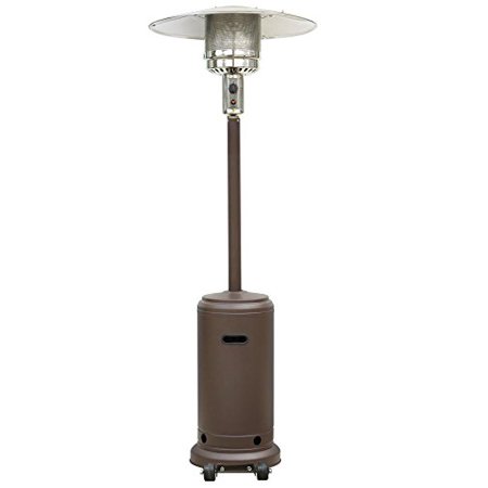 Mocha Garden Outdoor Patio Heater Propane Standing Lp Gas Steel W
