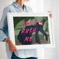 thumbnail image 2 of Dont Rush Me  - Photography Modern Art Humor Quote Pop Art Surrealism Vintage White Framed Wall Art Print 12 x 16 inches, 2 of 4