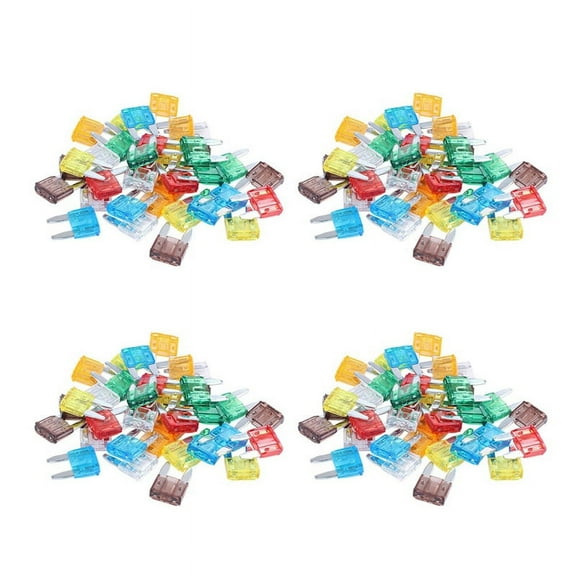 140 Piece MIXED Mini Blade Fuse AUTO Car Motorbike 5 7.5 10 15 20 25 30 AMP
