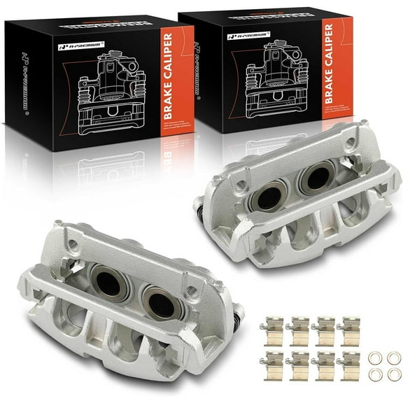 A-Premium Disc Brake Caliper Assembly with Bracket Compatible with Ram 1500 2021-2022 5.7L/3.6L /3.0L, 1500 2019-2020 - Front Driver and Passenger Side